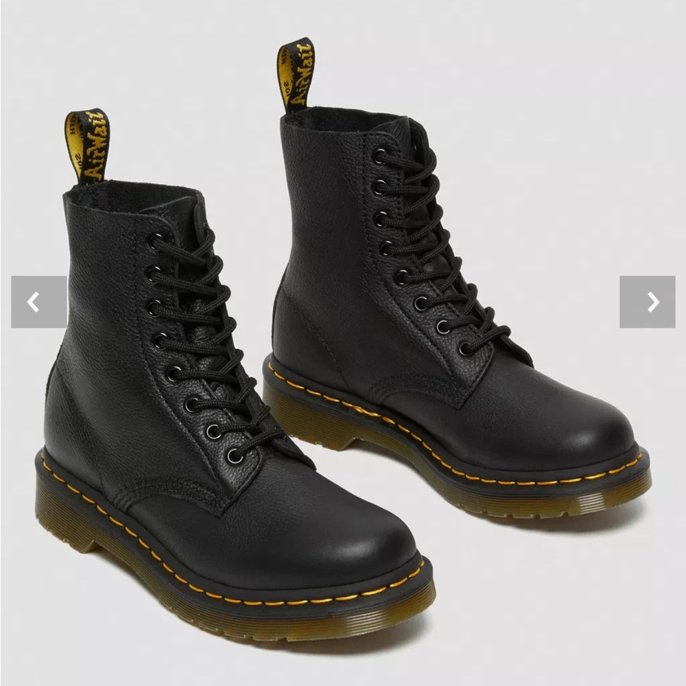 Dr. Martens 1460 Pascal Virginia Leather Lace Up Boots